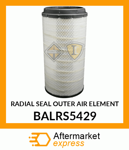 RADIAL SEAL OUTER AIR ELEMENT BALRS5429