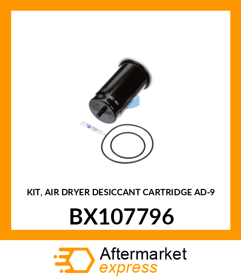 KIT, AIR DRYER DESICCANT CARTRIDGE AD-9 BX107796