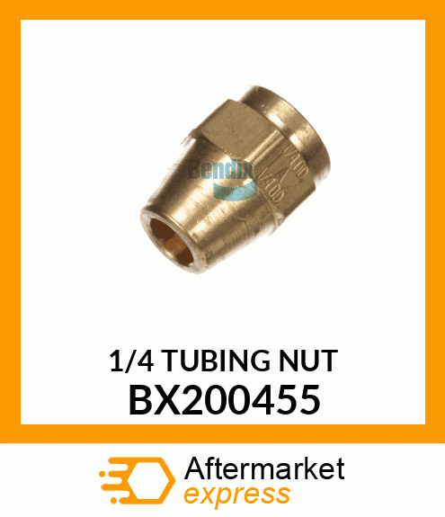 1/4 TUBING NUT BX200455