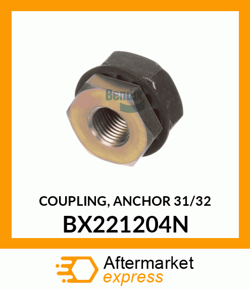 COUPLING, ANCHOR 31/32" BX221204N