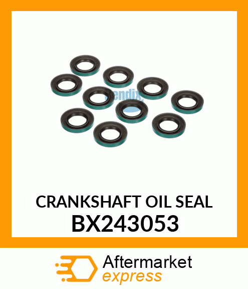 CRANKSHAFT OIL SEAL BX243053