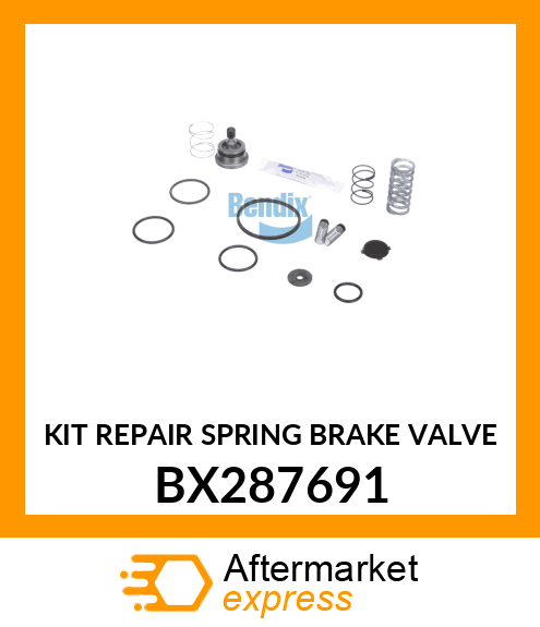 KIT REPAIR SPRING BRAKE VALVE BX287691