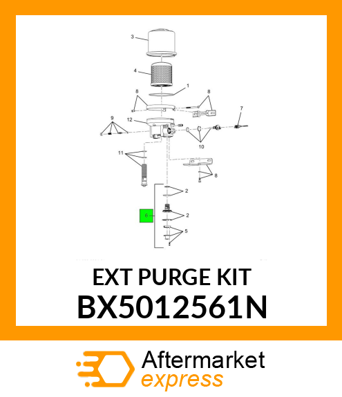 EXT PURGE KIT BX5012561N