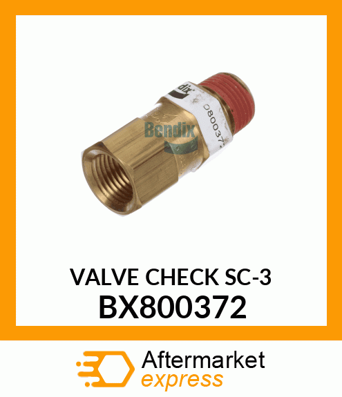 VALVE CHECK SC-3 BX800372