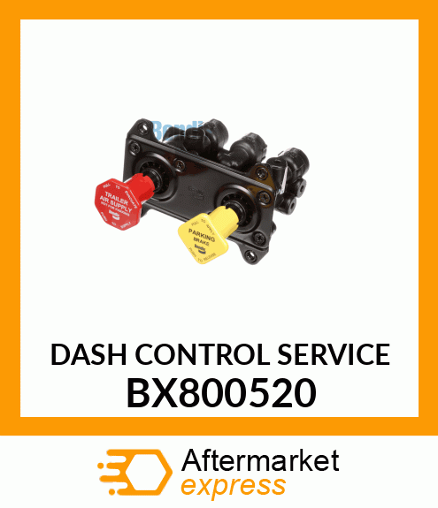 DASH CONTROL SERVICE BX800520