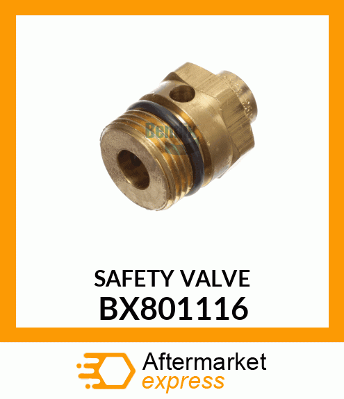 SAFETY VALVE BX801116
