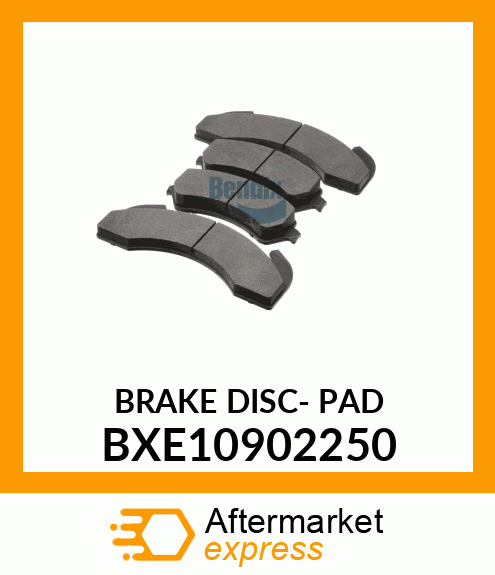 BRAKE DISC- PAD BXE10902250