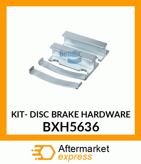 KIT- DISC BRAKE HARDWARE BXH5636