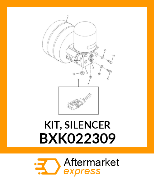 KIT, SILENCER BXK022309