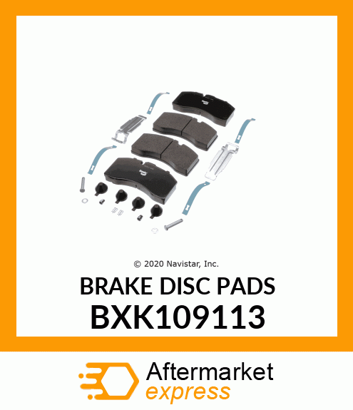 BRAKE DISC PADS BXK109113