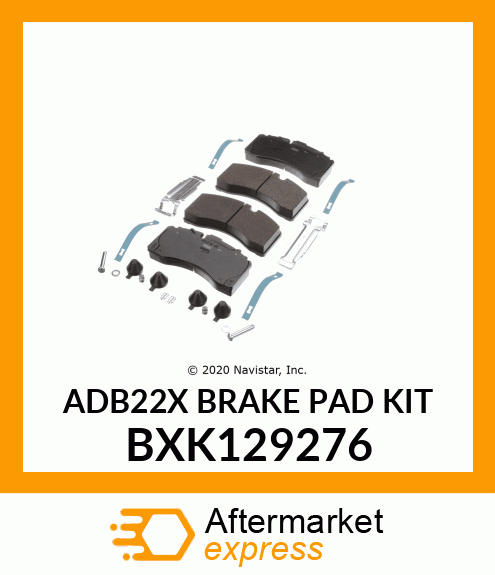 ADB22X BRAKE PAD KIT BXK129276