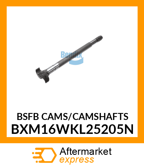 BSFB CAMS/CAMSHAFTS BXM16WKL25205N