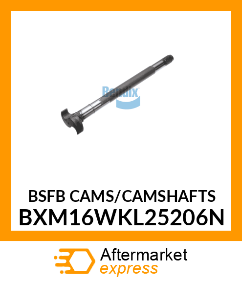 BSFB CAMS/CAMSHAFTS BXM16WKL25206N