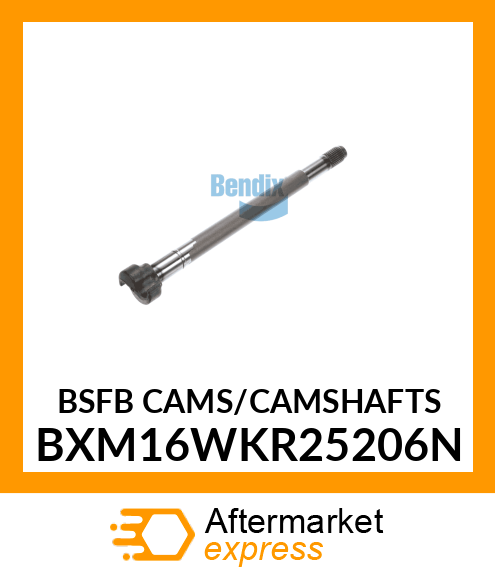 BSFB CAMS/CAMSHAFTS BXM16WKR25206N