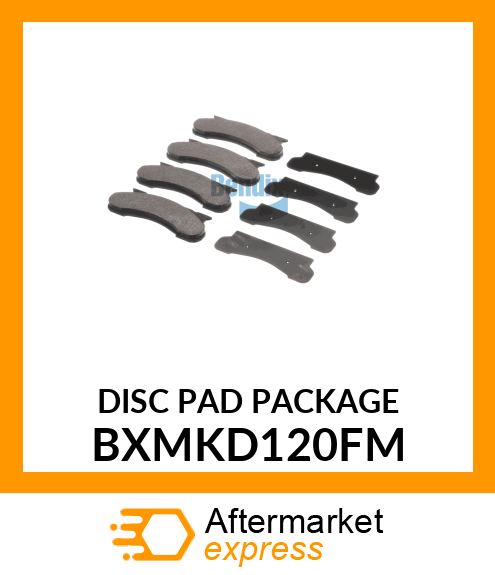 DISC PAD PACKAGE BXMKD120FM