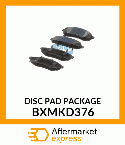 DISC PAD PACKAGE BXMKD376