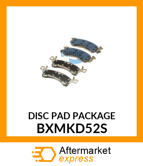 DISC PAD PACKAGE BXMKD52S