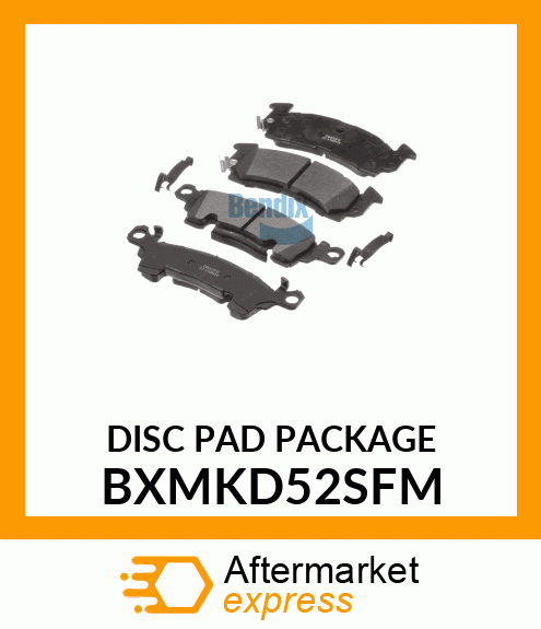 DISC PAD PACKAGE BXMKD52SFM