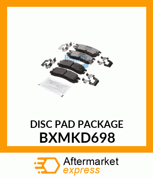 DISC PAD PACKAGE BXMKD698