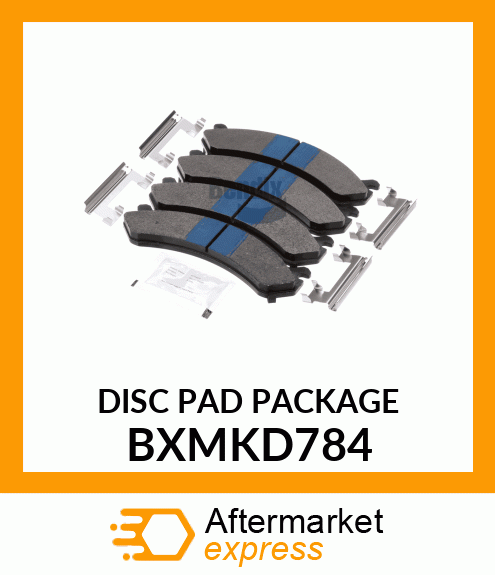 DISC PAD PACKAGE BXMKD784