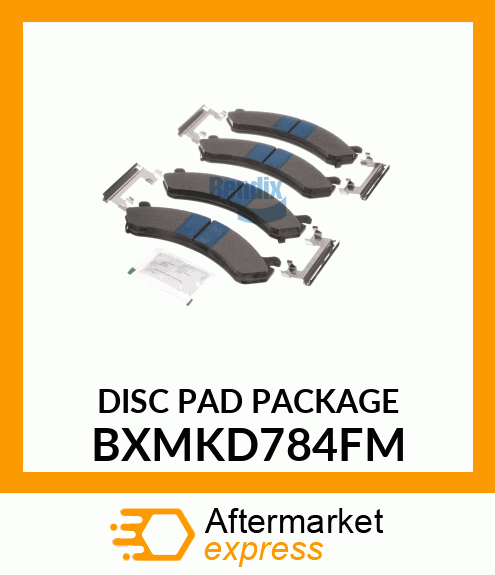 DISC PAD PACKAGE BXMKD784FM