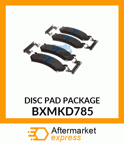 DISC PAD PACKAGE BXMKD785