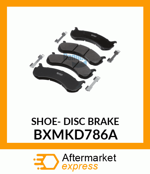 SHOE- DISC BRAKE BXMKD786A