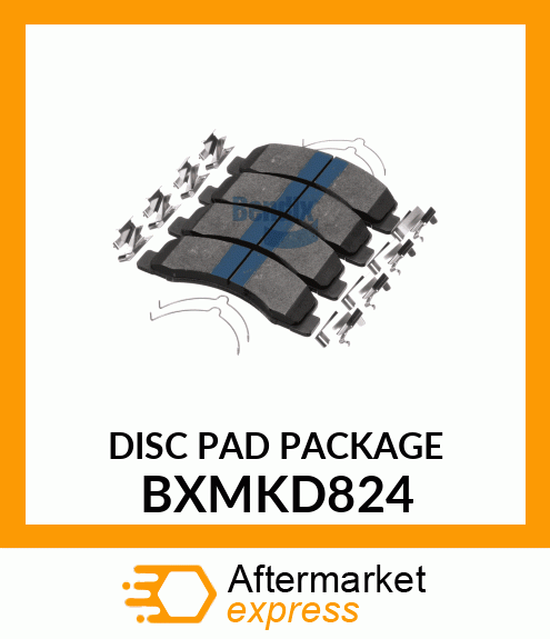 DISC PAD PACKAGE BXMKD824