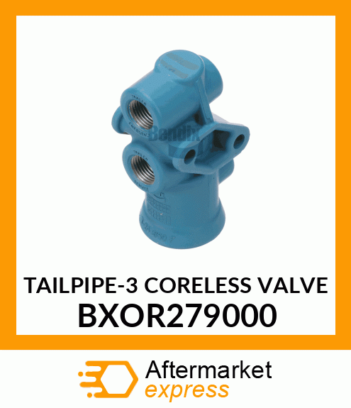 TAILPIPE-3 CORELESS VALVE BXOR279000