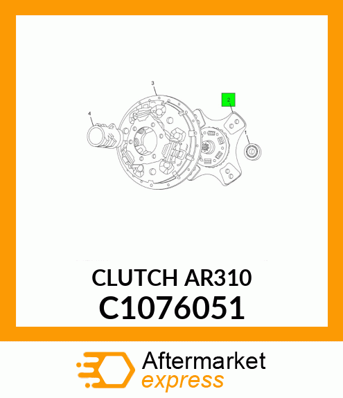 CLUTCH AR310 C1076051