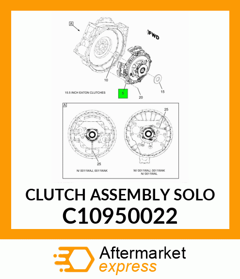 CLUTCH ASSEMBLY SOLO C10950022