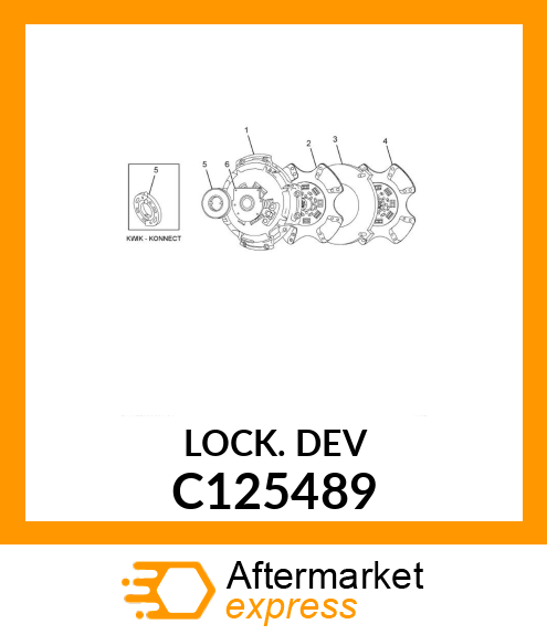 LOCK DEV C125489