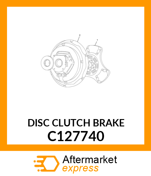 DISC CLUTCH BRAKE C127740