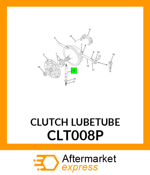 CLUTCH ASSEMBLY CLT008P