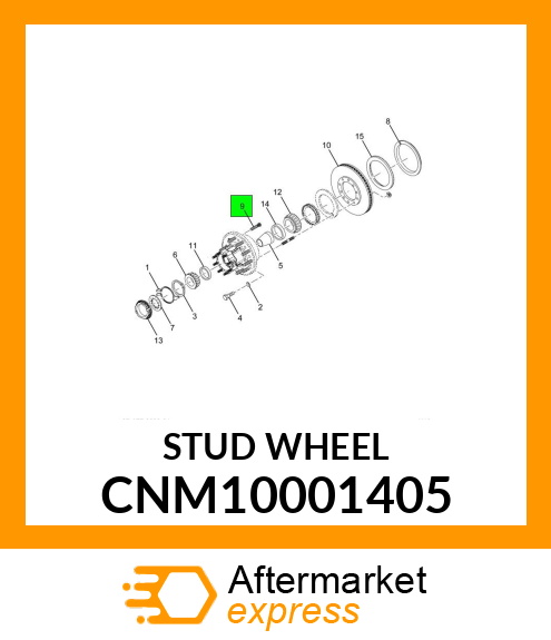 STUD WHEEL CNM10001405