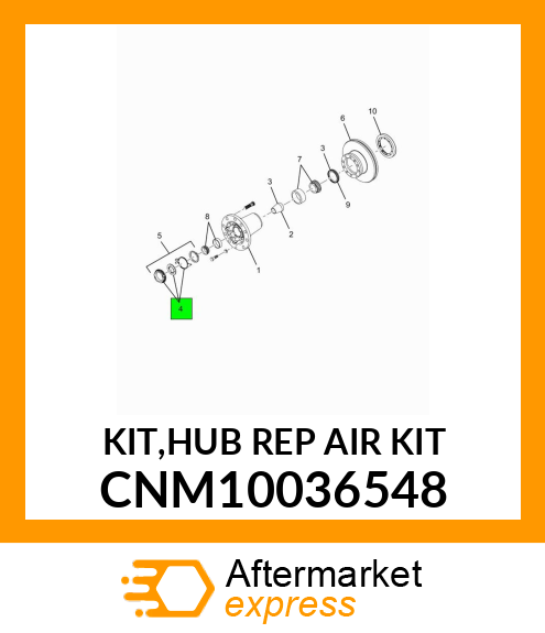 KIT,HUB REP AIR KIT CNM10036548