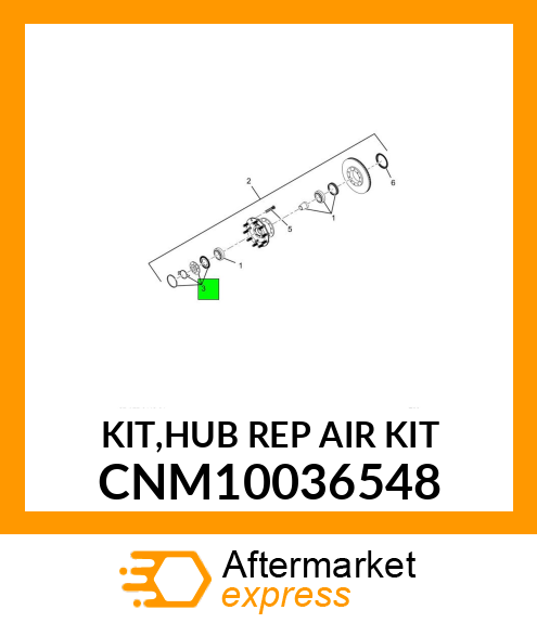 KIT,HUB REP AIR KIT CNM10036548