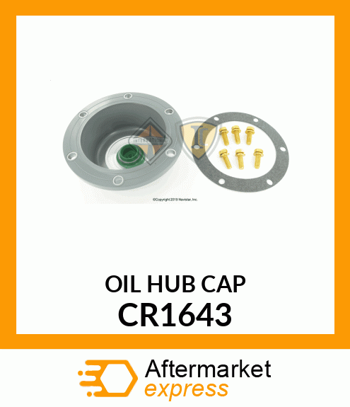 OIL HUB CAP CR1643