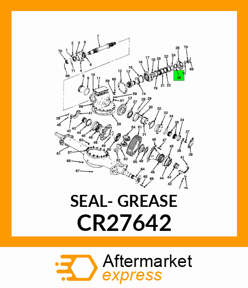 SEAL- GREASE CR27642