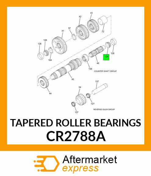 TAPERED ROLLER BEARINGS CR2788A