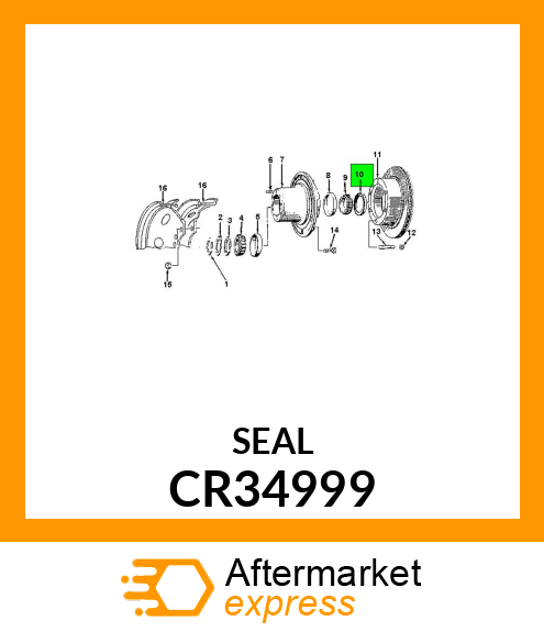 SCOT PLUS XL, SEAL CR34999