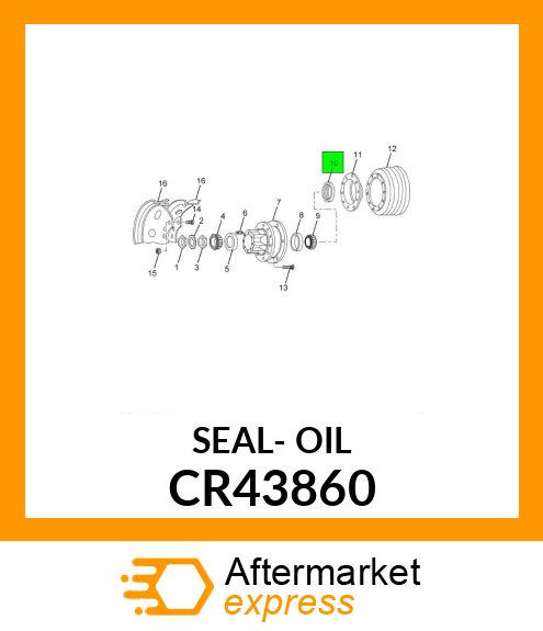 SEAL- OIL CR43860