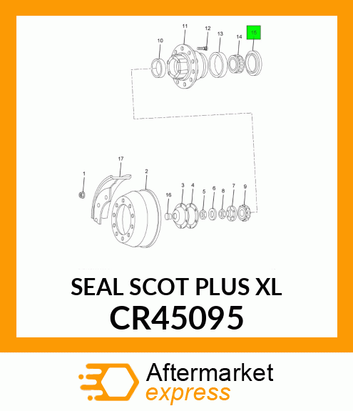 SEAL SCOT PLUS XL CR45095