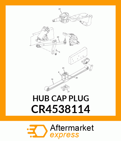 HUB CAP PLUG CR4538114