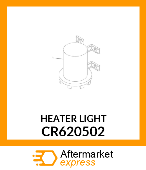 HEATER LIGHT CR620502