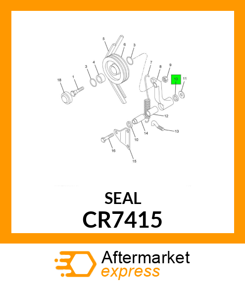 SEAL- GREASE CR7415