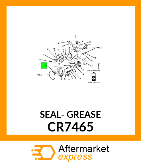 SEAL- GREASE CR7465