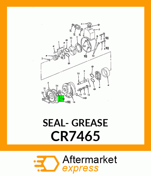 SEAL- GREASE CR7465