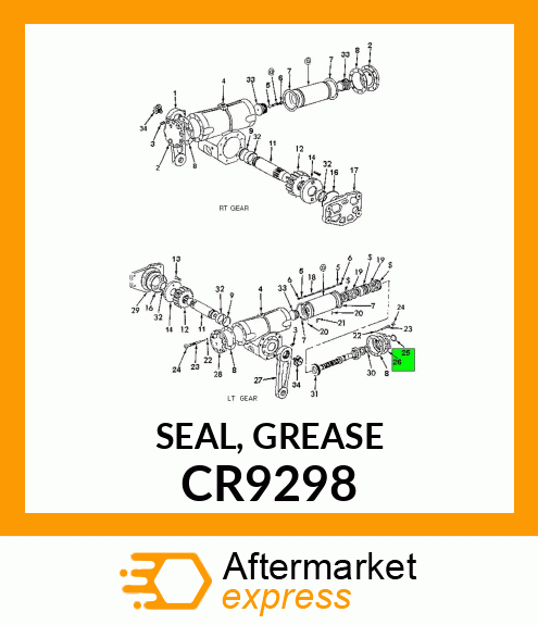 SEAL, GREASE CR9298