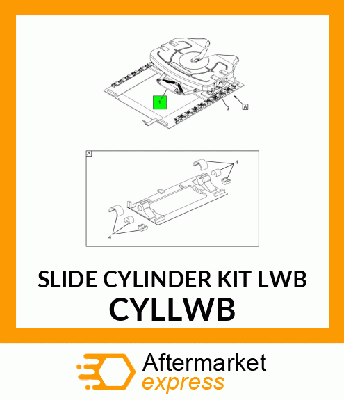 SLIDE CYLINDER KIT LWB CYLLWB